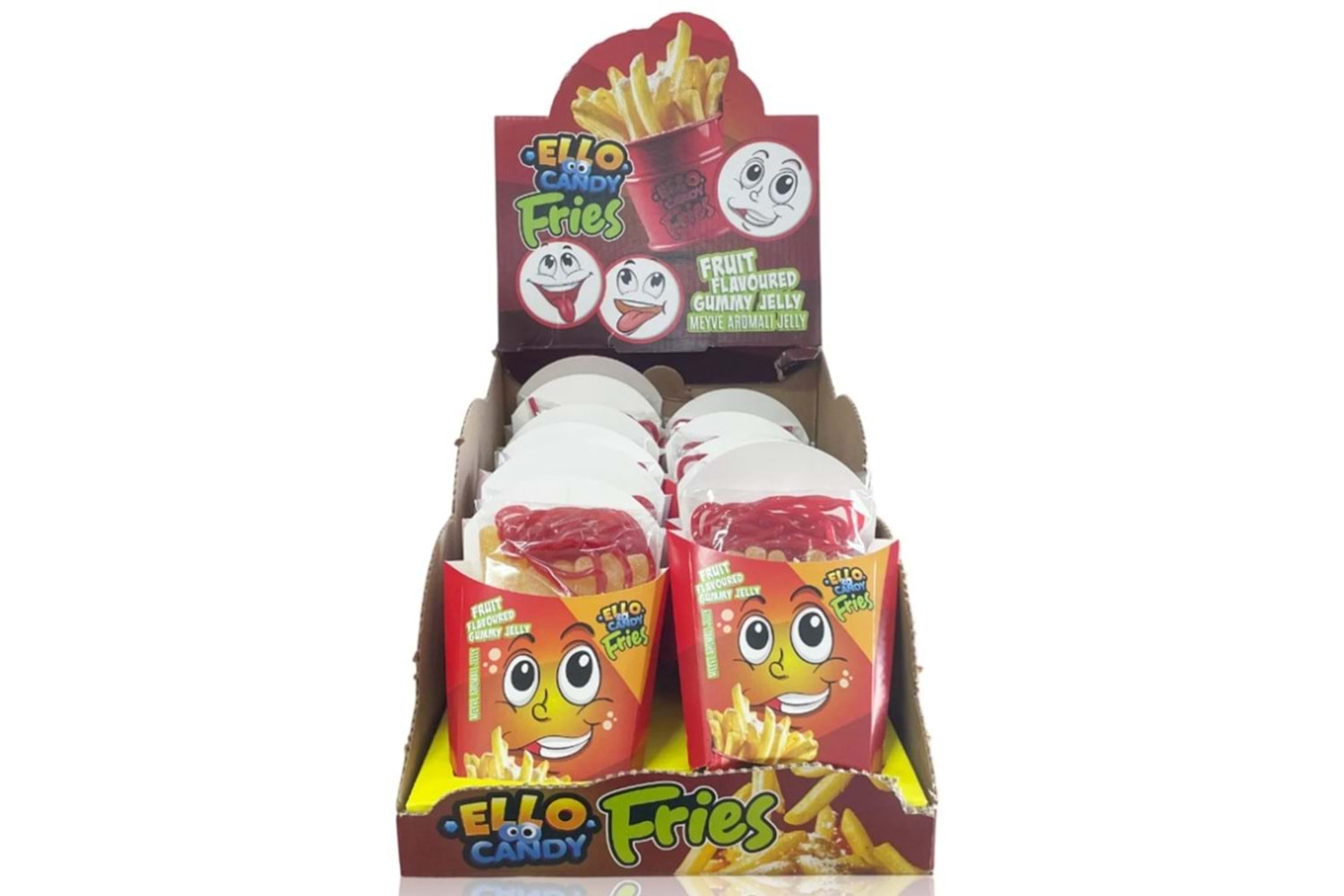 Ello Candy Fries 60 Gr*12