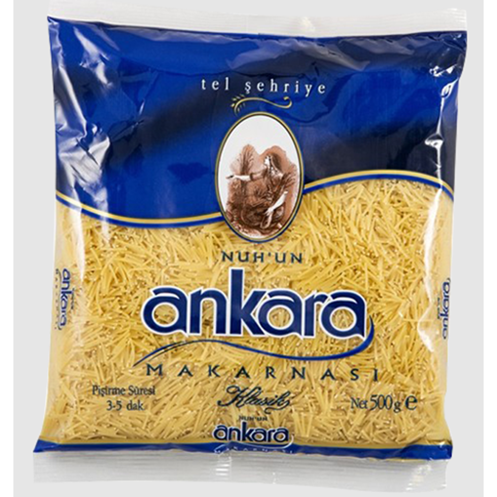 Ankara Pkt. 500 Gr*20 Tel Şehriye