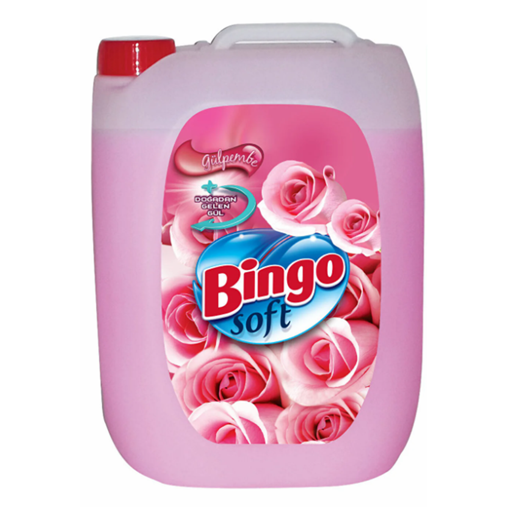 Yumuşatıcı Bingo 5 Lt*4 Gülpembe