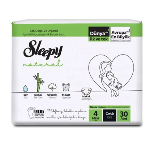 Sleepy Çocuk Bezi Ikili Jumbo 4 Numara*4