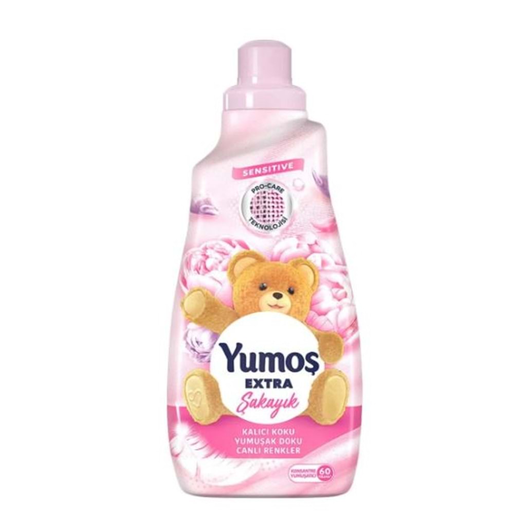 Yumuşatacı Yumoş 1440 Ml*9 Extra Şakayık Konsantre