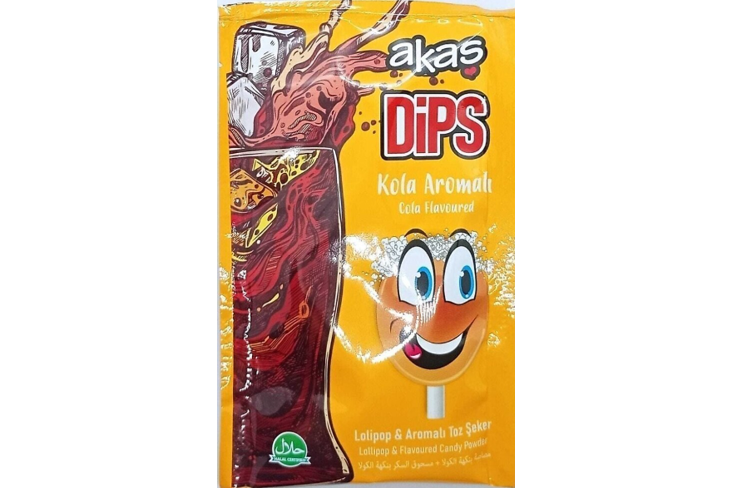 Kervan Akaş Dips Kola Loli Pop 12 Gr*36