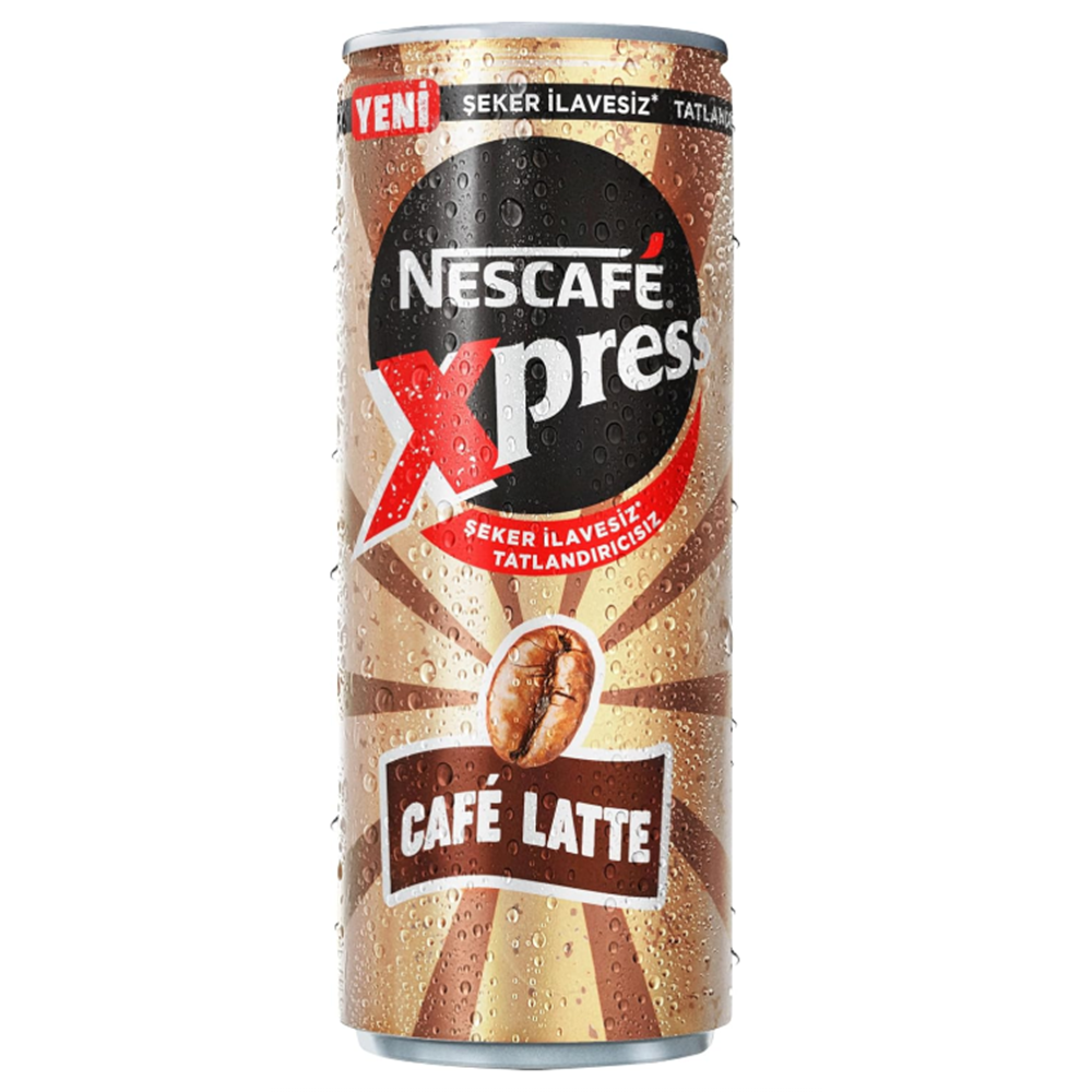 Soğuk Kahve Nescafe Xpress 250 Ml * 24 Latte