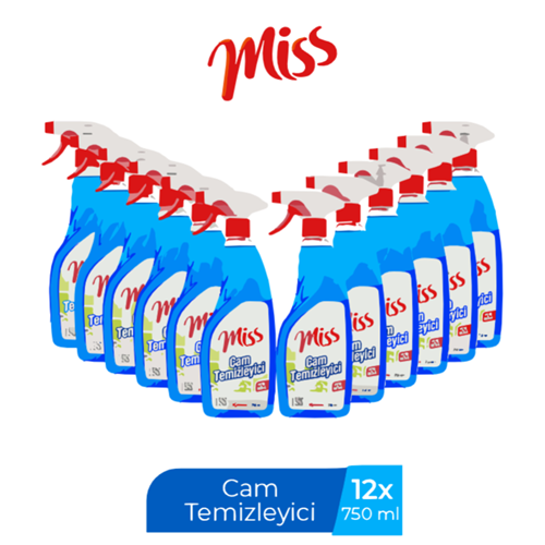 Miss Cam Temizleyici 750 Ml*12 Ana Stok