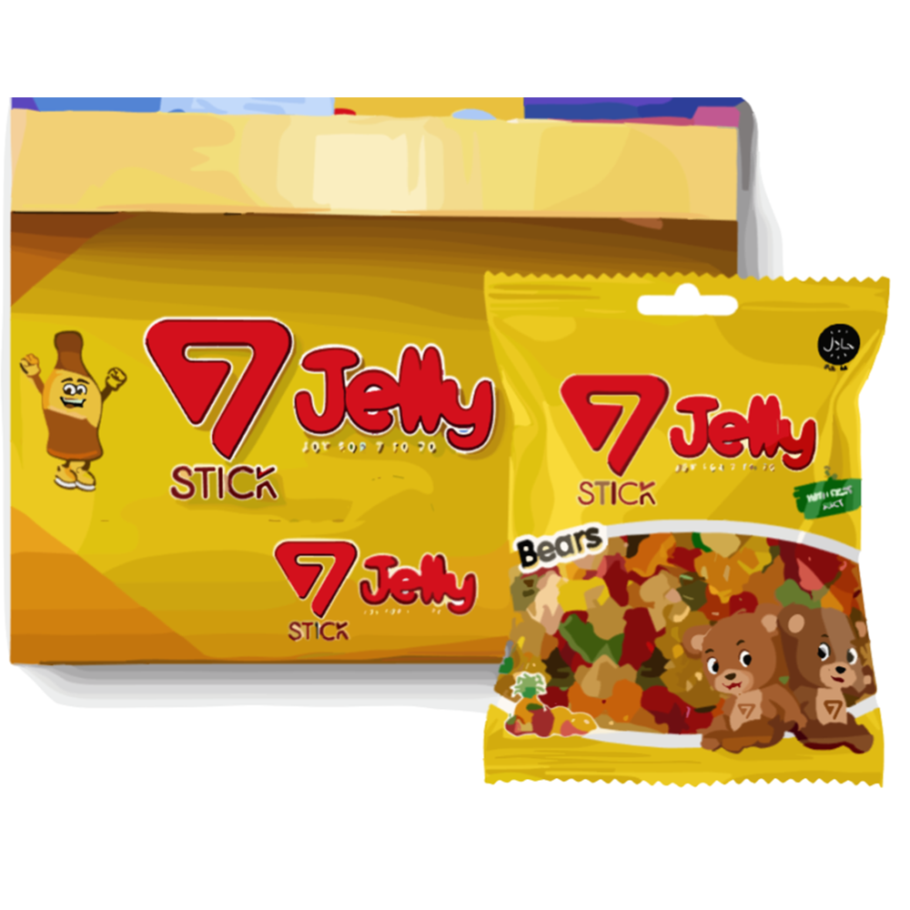 7 Jelly Stıck Jelibon 80 Gr *24