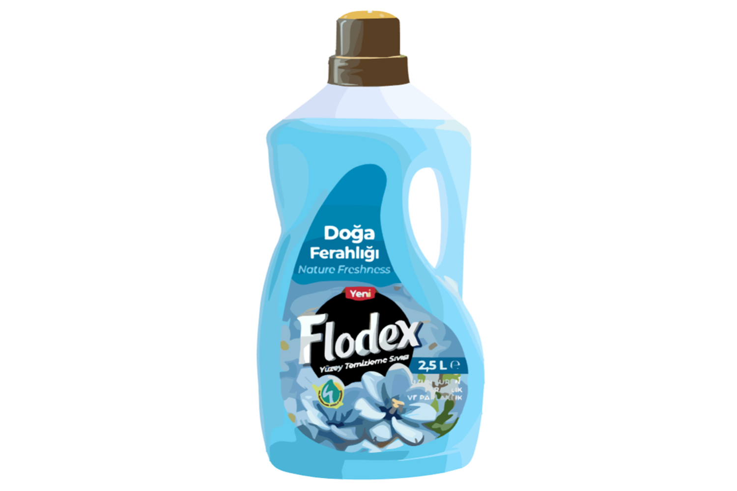 Temizleyici Flodex Yüzey Doğa Ferahlığı 2,5 Lt*6