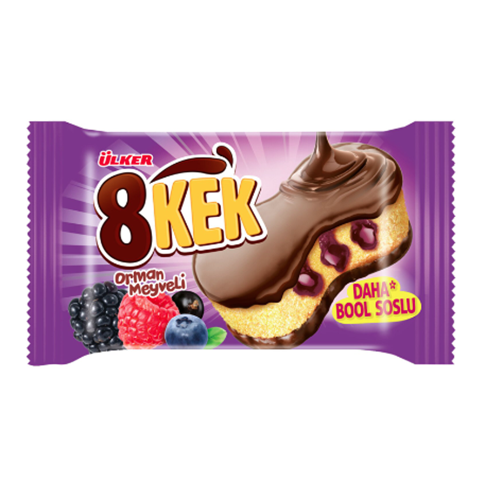 Ülker Dankek 8 Kek Orman Meyveli 55 Gr*24