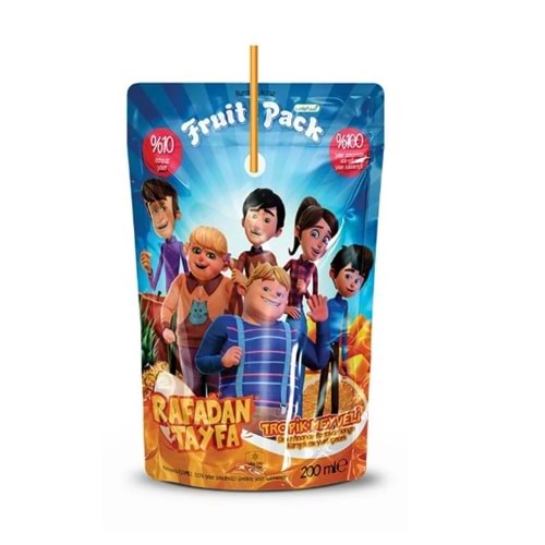 FruitPack Rafadan Tayfa 200 Ml*20 Tropik Meyveli