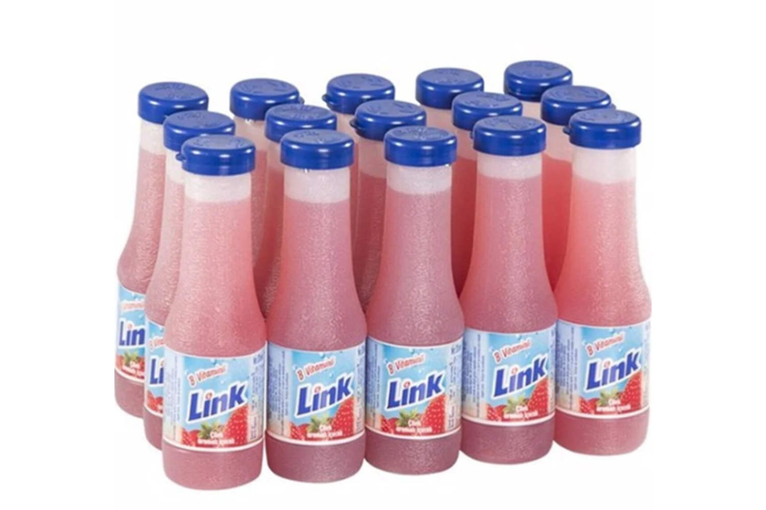 Link 200 Ml*15 Çilek Aromalı İçecek