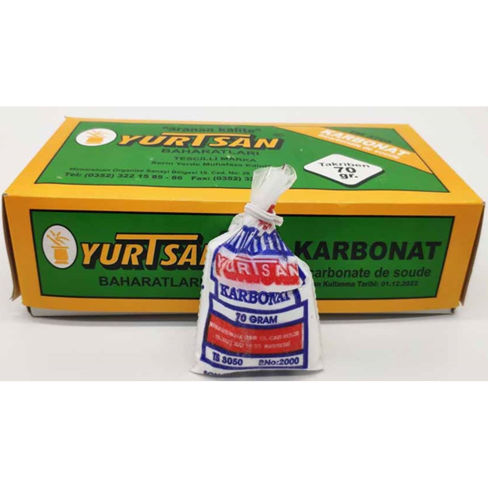 Yurtsan Karbonat 70 Gr *20