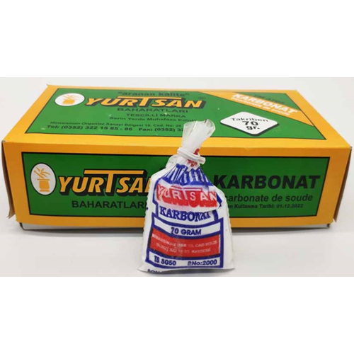 Yurtsan Karbonat 70 Gr *20