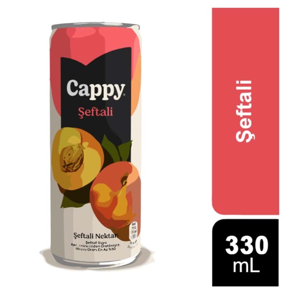 Cappy Meyve Suyu 330 Ml*12 Şeftali