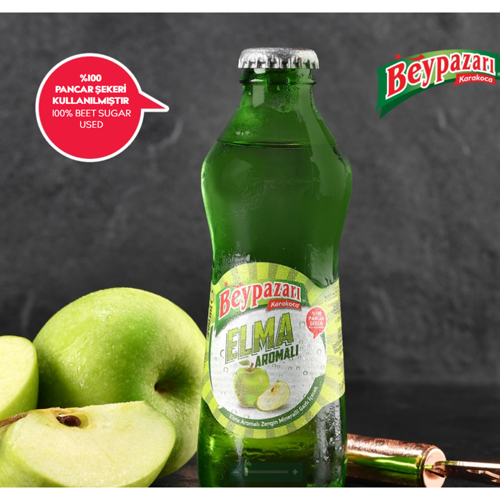 Beypazarı Maden Suyu 200 Ml Elma Ar.*24