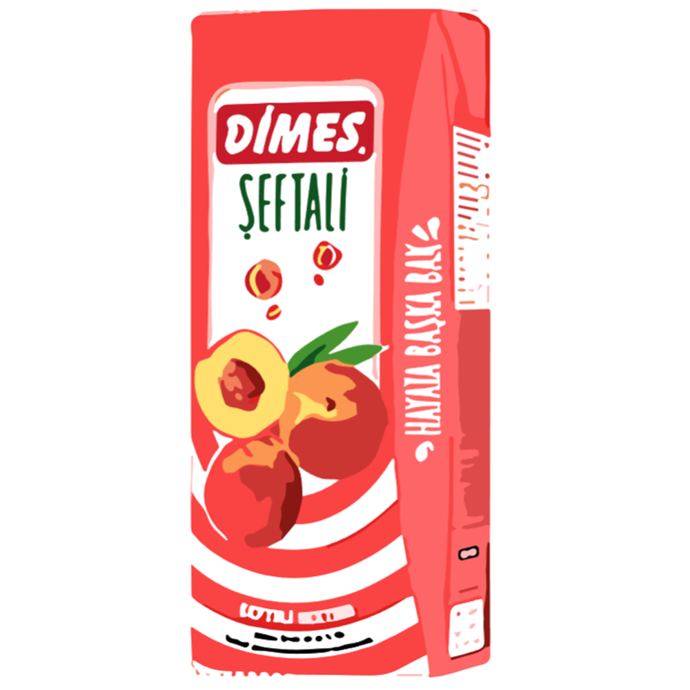 Dimes Meyve Suyu 200 Ml*27 Şeftali