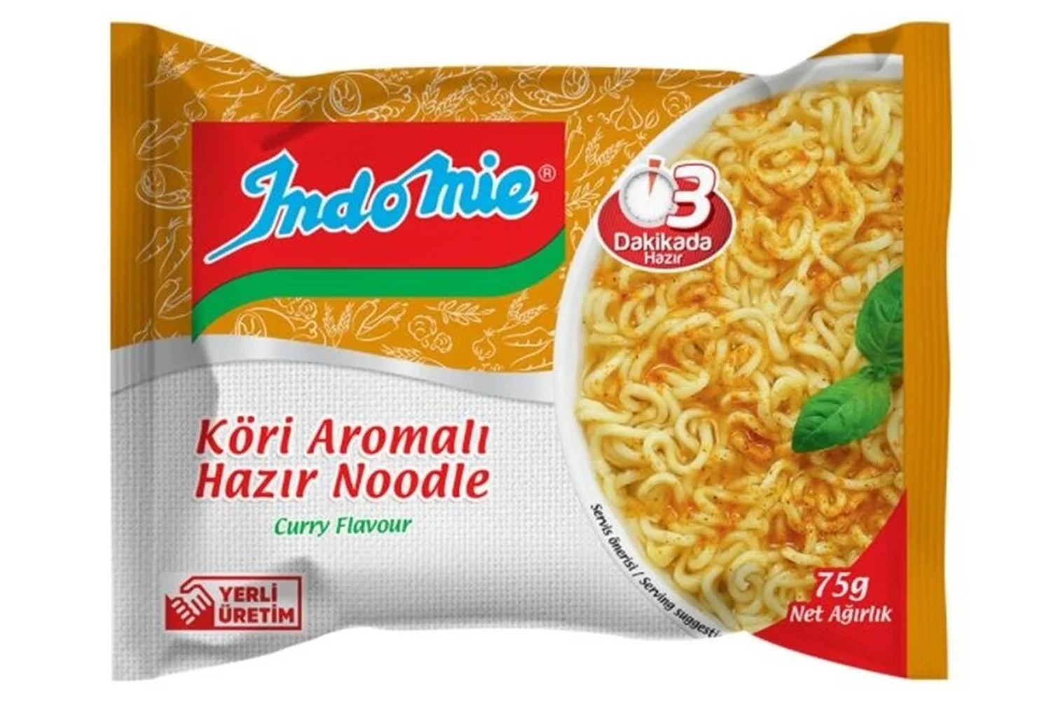 Indomie Noodle Körili 75 Gr*40